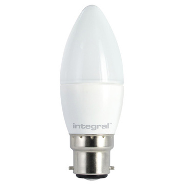 2 Watt B22 OMNI Frosted LED Candle (25w) Image