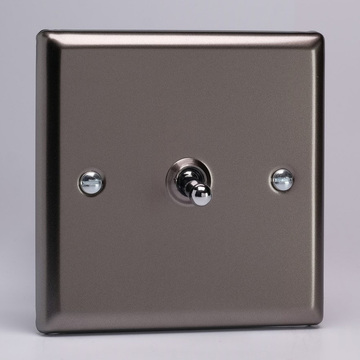 1-Gang Intermediate Toggle - Pewter Image