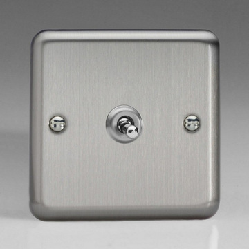 1-Gang Intermediate Toggle - Matt Chrome Image