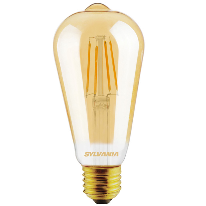 4 Watt E27 Golden ST64 LED Bulb (40w) Image 1
