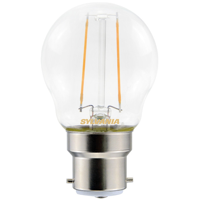 2.5 Watt B22 (Bayonet) Filament Golf Shape bulb (25w) Image 1