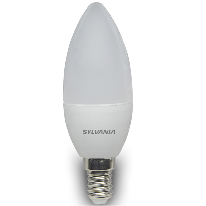 4 Pack 5W Sylvania Frosted Candles Image 1