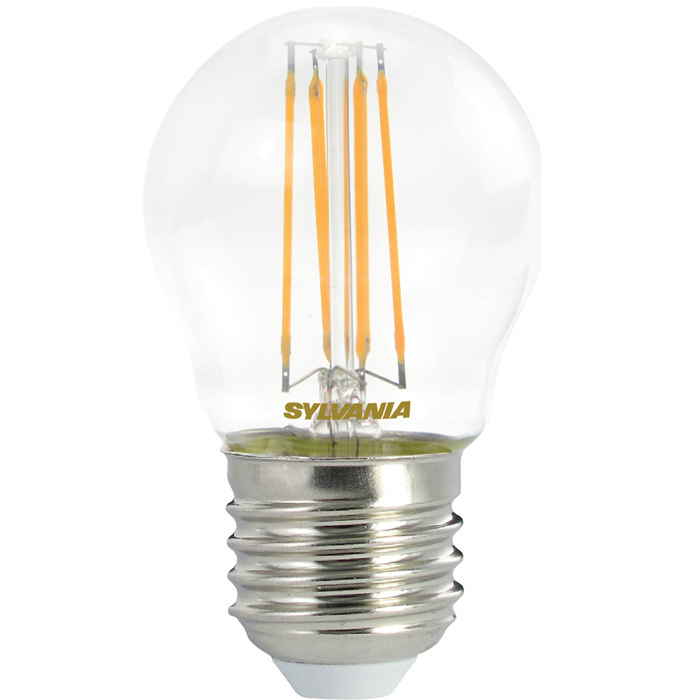 4 Pack 4.5W Sylvania Clear Mini Globes Image 1