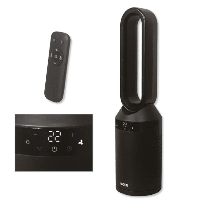 Haden Bladeless 2 in 1 Tower Heater Image 1