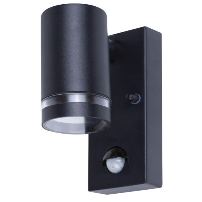 GU10 WALL LIGHT DOWN FACING WITH PIR Image 1