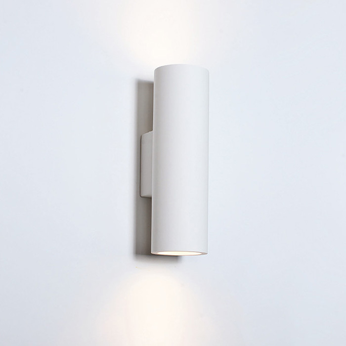 INDOOR DECORATIVE PAINTABLE GYPSUM KOS WALL LIGHT Image 1