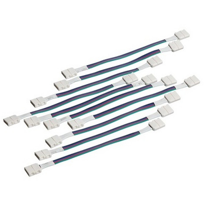 Pack of 10  Twin Push Connectors for LED Strip Light Image 1