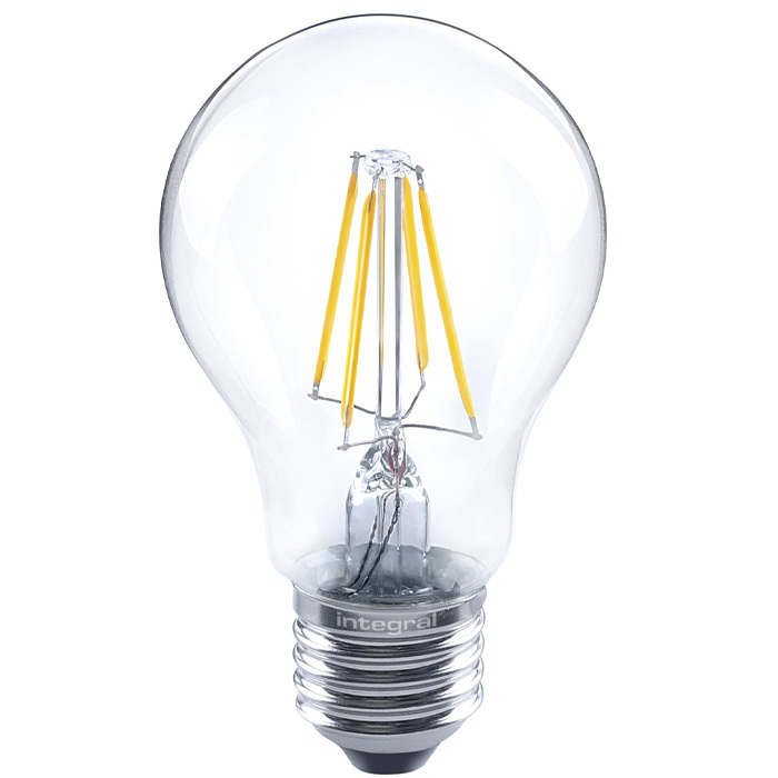 OMNI FILAMENT GLS BULB E27 470LM 3.4W 2700K NON-DIMM 320 BEAM CLEAR INTEGRAL Image 1
