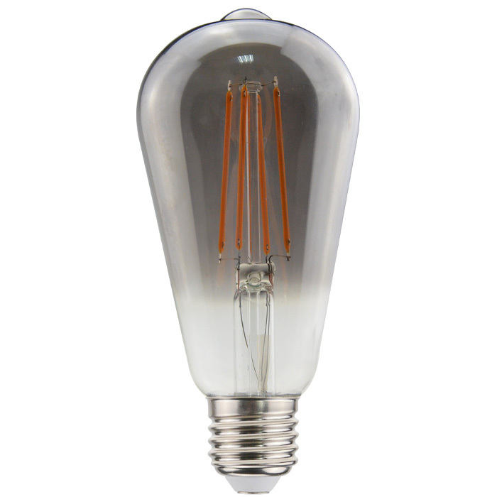 SunSet Vintage Lamps E27 Smoke Grey Image 1