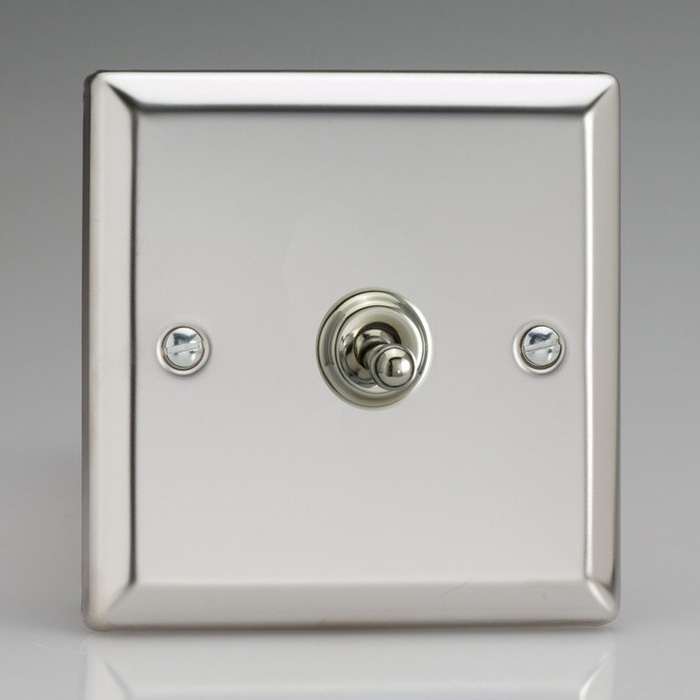 1-Gang Intermediate Toggle - Mirror Chrome Image 1
