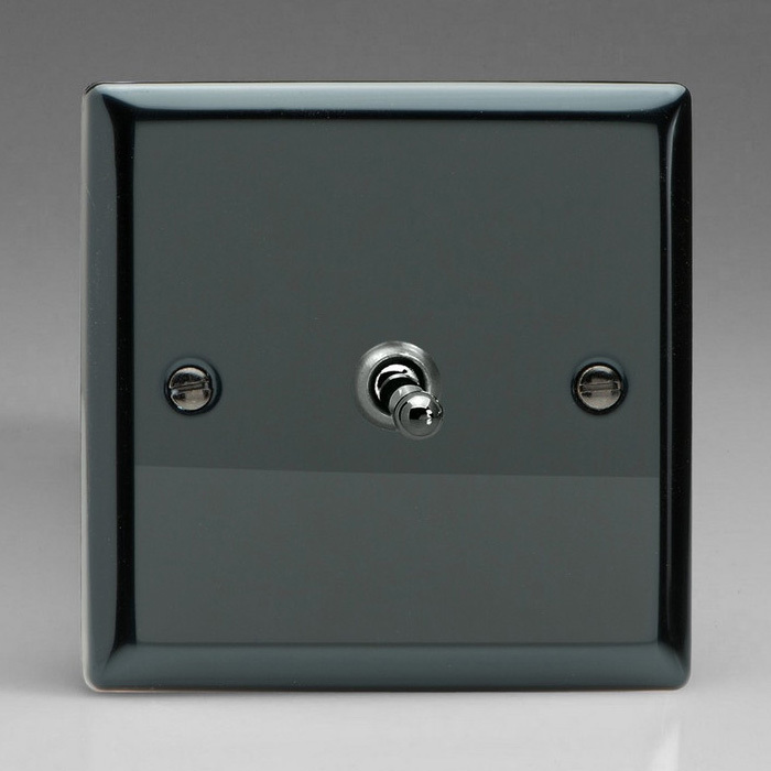 1-Gang Intermediate Toggle - Iridiam Black Image 1