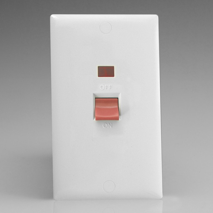 45A Cooker Switch + Neon Image 1