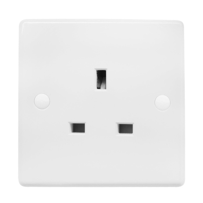 1-Gang 13A Unswitched Socket Image 1