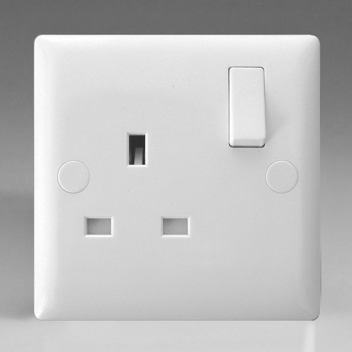 1-Gang 13A Switched Socket Image 1