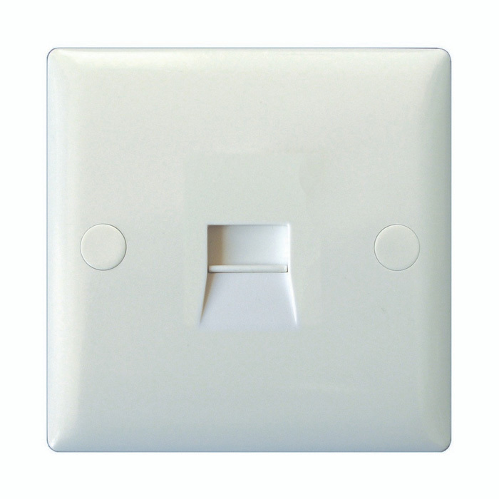 1-Gang Telephone Slave Socket Image 1