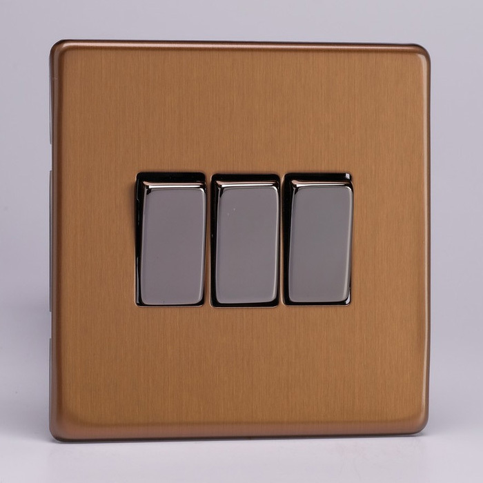 3-Gang 10A 1 or 2 Way Rocker Switches Image 10