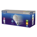 10 X E27/B22 9.6W Frosted Globe 