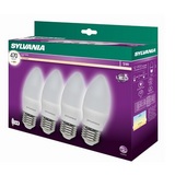 4 Pack 5W Sylvania Frosted Candles 