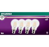 4 Pack 4.5W Sylvania Clear Globes 