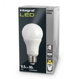 9.5 Watt E27 Standard Shape LED (60w) 