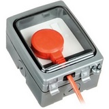 Weathersafe Single Gang Switch Socket 