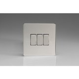 3-Gang 10A 1 or 2 Way Rocker Switches 