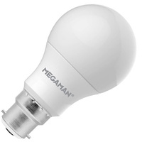 9.5 Watt B22 Frosted Globe (60w)