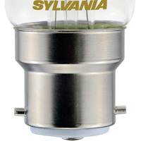 4 Pack 7W Sylvania Clear Globes