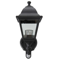LIMA Black PIR Wall Lantern
