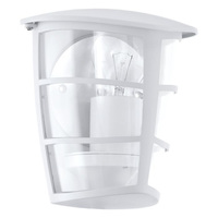 Aloria Half Wall Light IP44 White