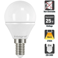 3.4 Watt E14 LED Golf Ball Bulb (25w)