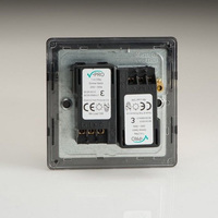 2 Gang 2-Way Push on/Off Rotary dimmer Switch