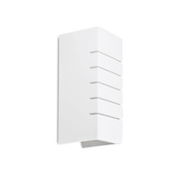 INDOOR DECORATIVE PAINTABLE GYPSUM RAFINA WALL LIGHT