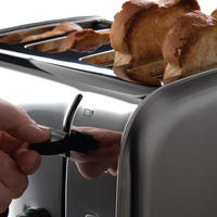 Russell Hobbs Brushed 4 Slice Toaster