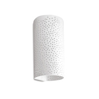 INDOOR DECORATIVE PAINTABLE GYPSUM VERIA WALL LIGHT