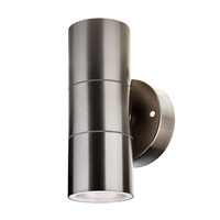 Up/Down Stainless Steel GU10 Wall Lantern