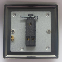 1-Gang 10A Toggle Switch - Georgian Brass