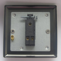 1-Gang 10A Toggle Switch - Satin Chrome