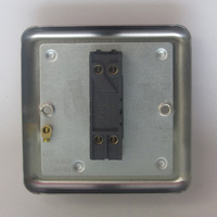1-Gang Intermediate Toggle - Matt Chrome