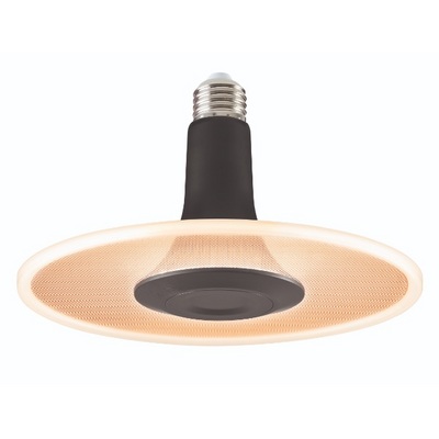 Radiance Black Dimmable E27 850 Lumens 