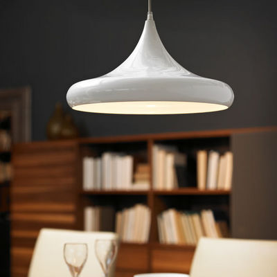 Coretto 400mm Wide Pendant Light White