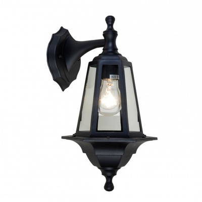 Lutec Wall Lantern Black