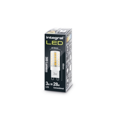 G9 3 Watt 2700k Warm 300lm Dimmable G9 LED G9 3 Watt 2700k Warm 300lm Dimmable G9 LED