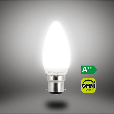 B22 2w OMNI Frosted Candle Bulb (25w)