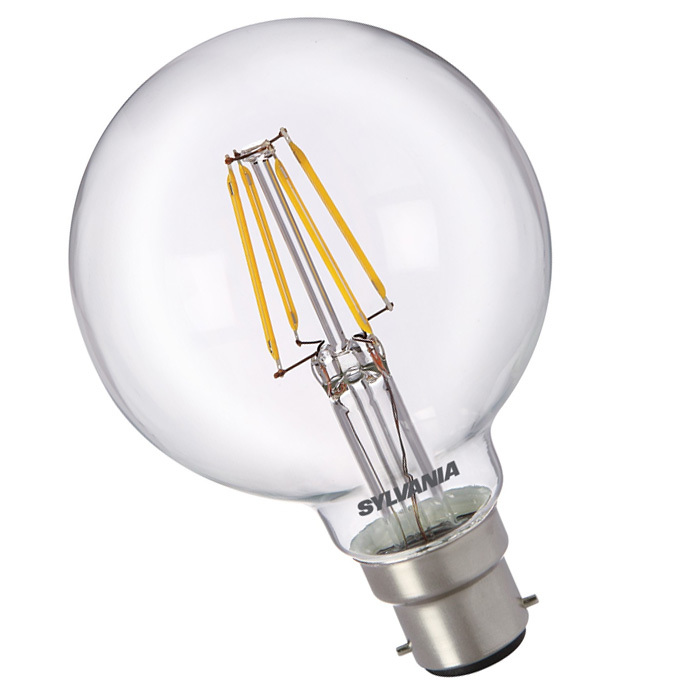 4 Watt B22 Sylvania G80 LED (40w) Image 2