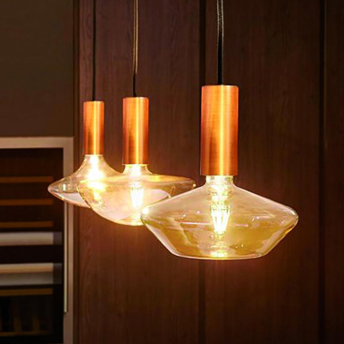 SylCone Pendant Brass Image 2