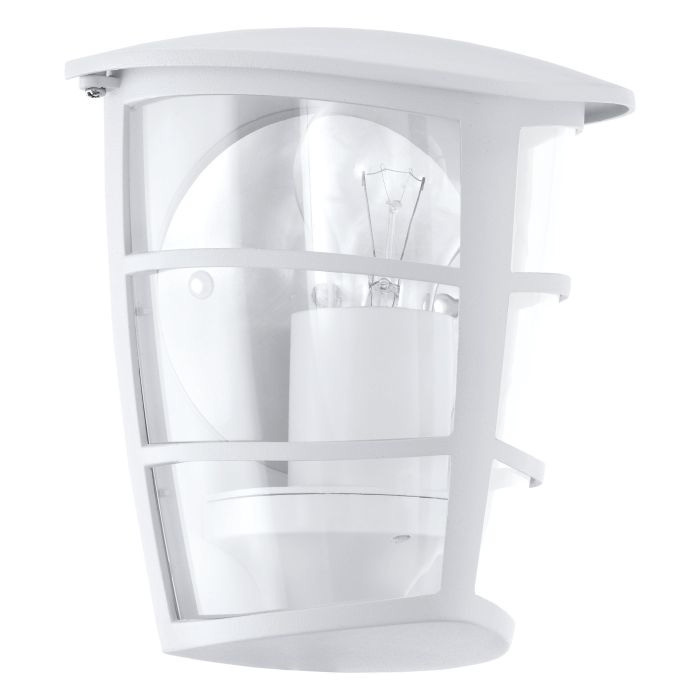 Aloria Half Wall Light IP44 White Image 2