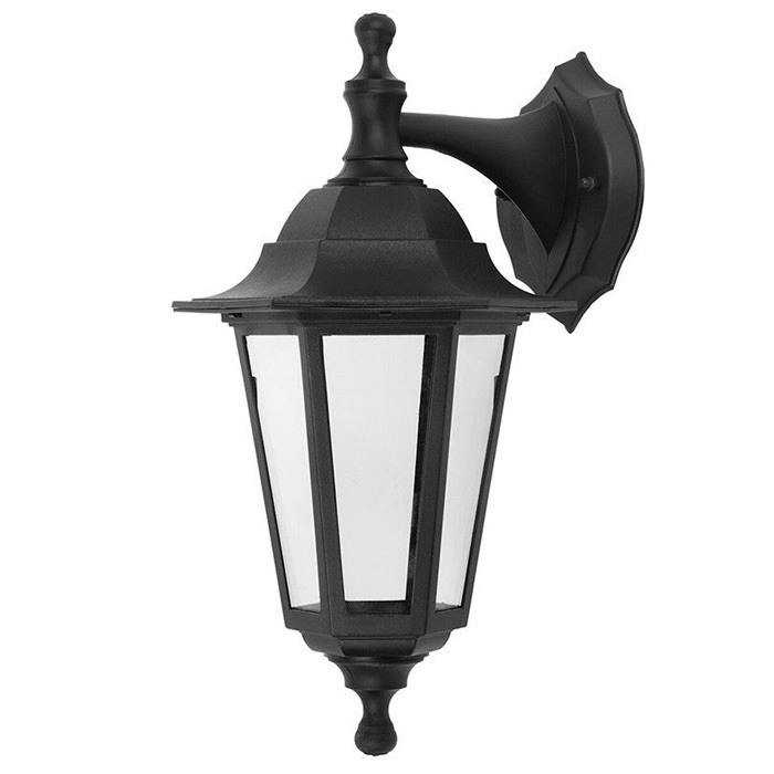 Lutec Wall Lantern Black Image 2