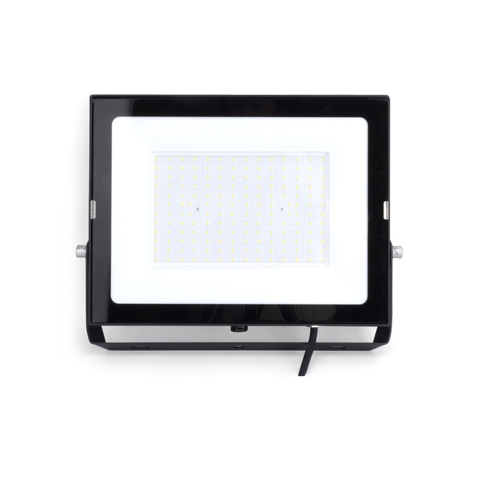COMPACT SLIM FLOODLIGHT 150W 15000LM 4000K 120 BEAM 100LM/W IP65 IK05 LED BLACK Image 2