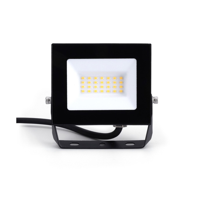 COMPACT SLIM FLOODLIGHT 20W 2000LM 4000K 120 BEAM 100LM/W IP65 IK05 LED BLACK  Image 2